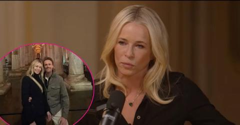 Composite photo of Chelsea Handler and her boyfriend