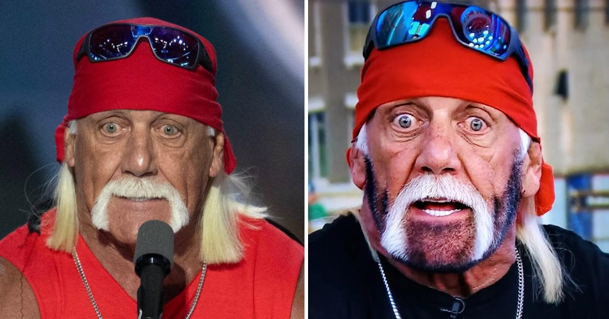 Photo of Hulk Hogan. 