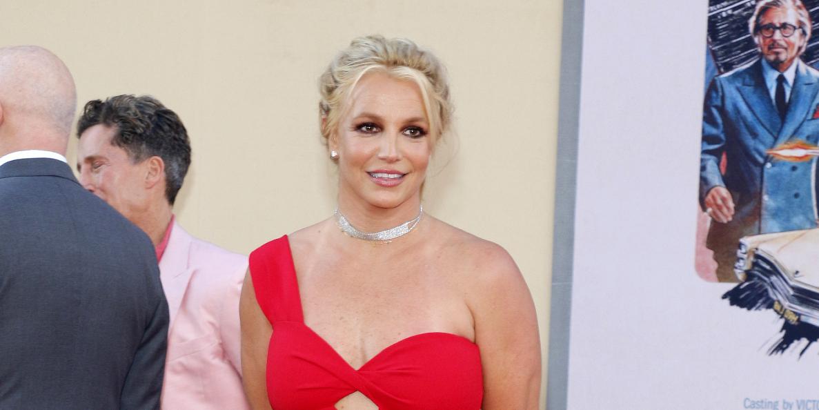 Britney Spears at the Los Angeles premiere of 'Once Upon a Time In Hollywood'