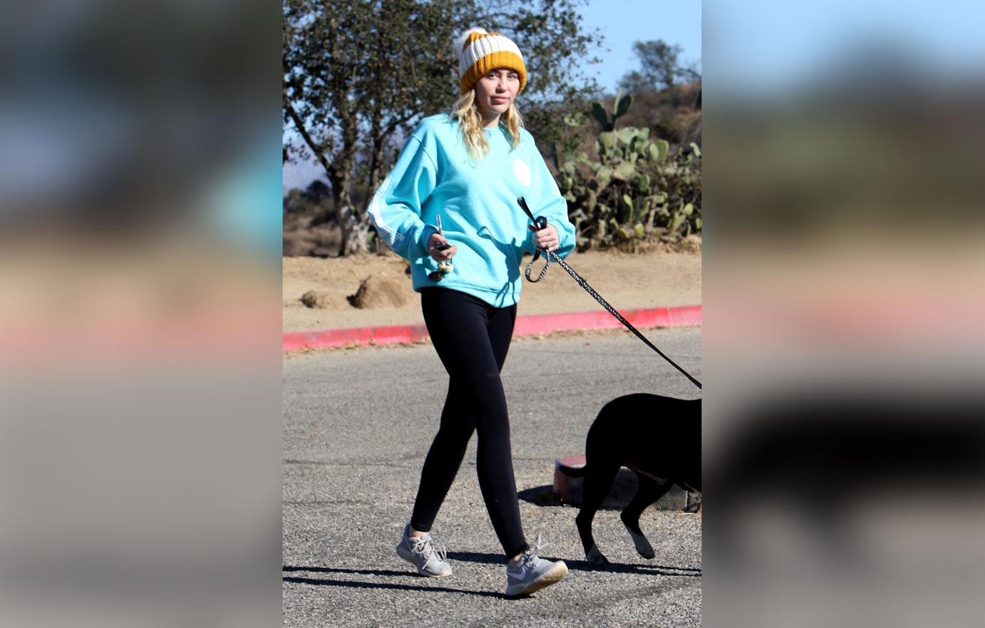 Miley cyrus dog hike 3