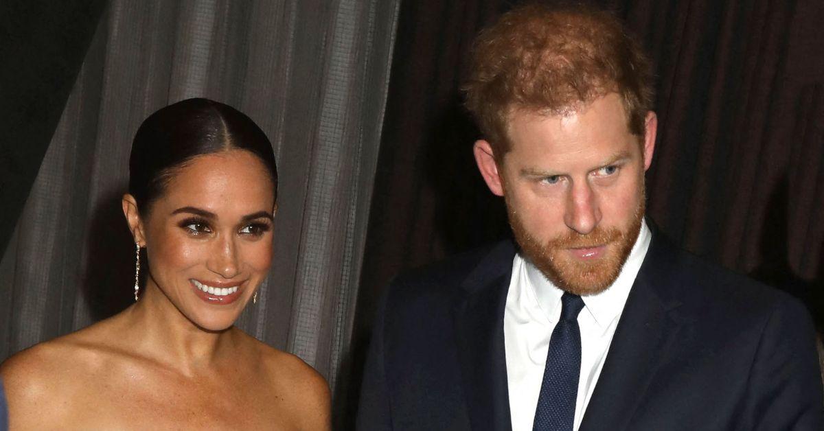 meghan markle and prince harry on red carpet