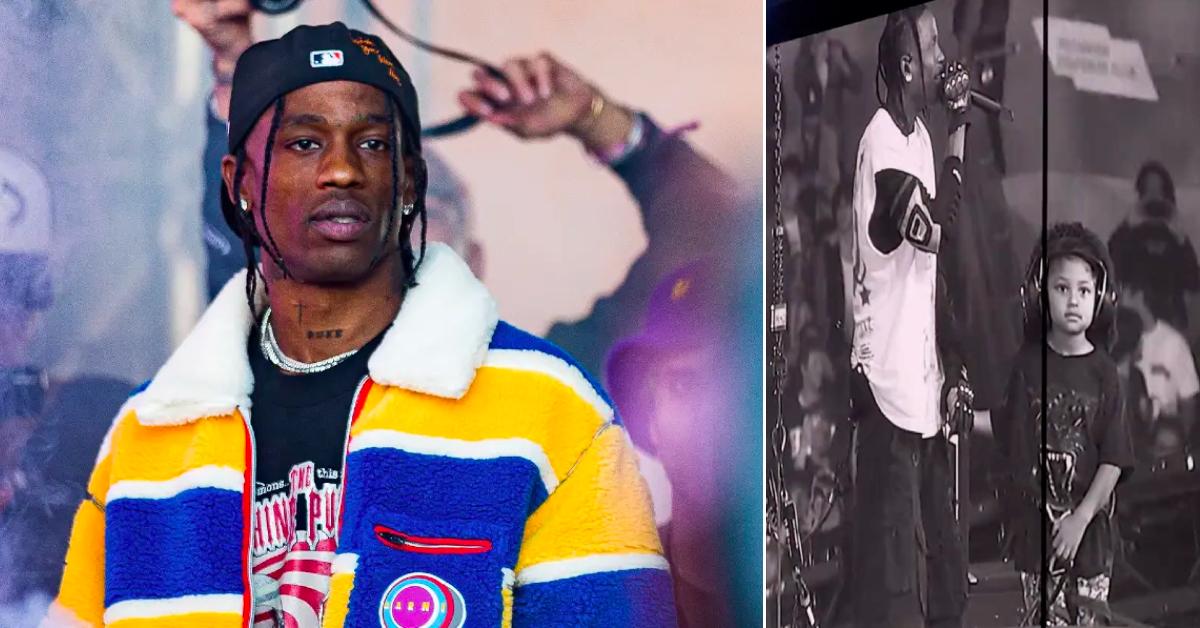 Travis Scott Brings 'Scared' Daughter Stormi, 5, On Stage At Concert