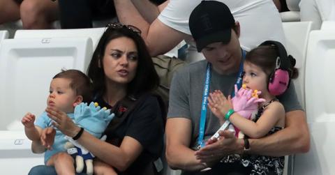 Mila kunis ashton kutcher babies gifts wide