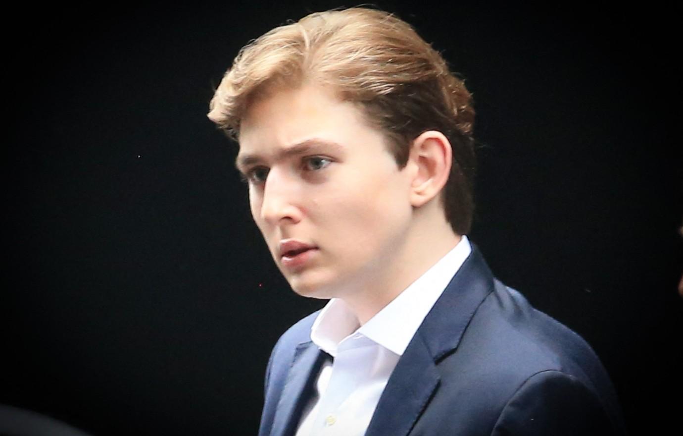 barron trump classmates mysterious skipped high school events shame ok