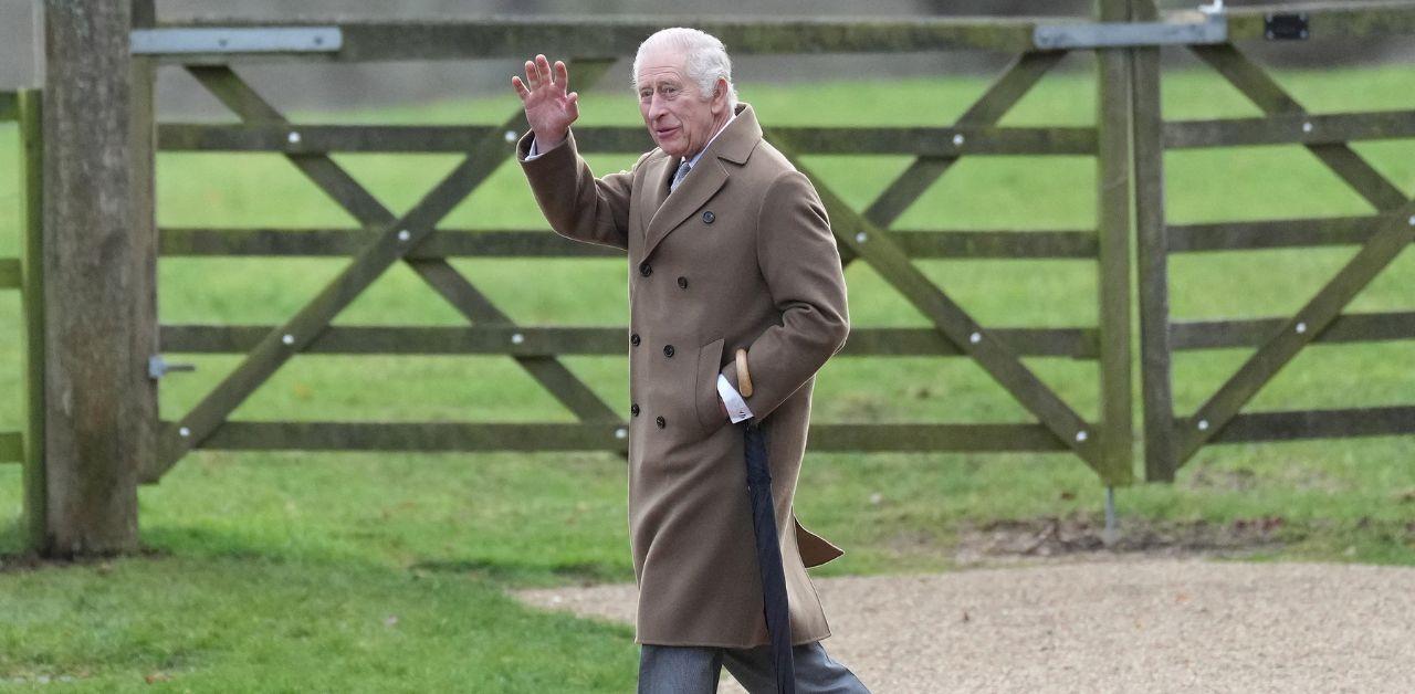 king charles doing well after having surgery enlarged prostate