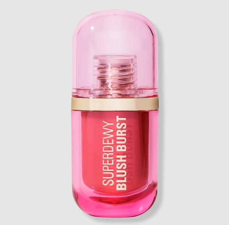 superdewy blush burst white background