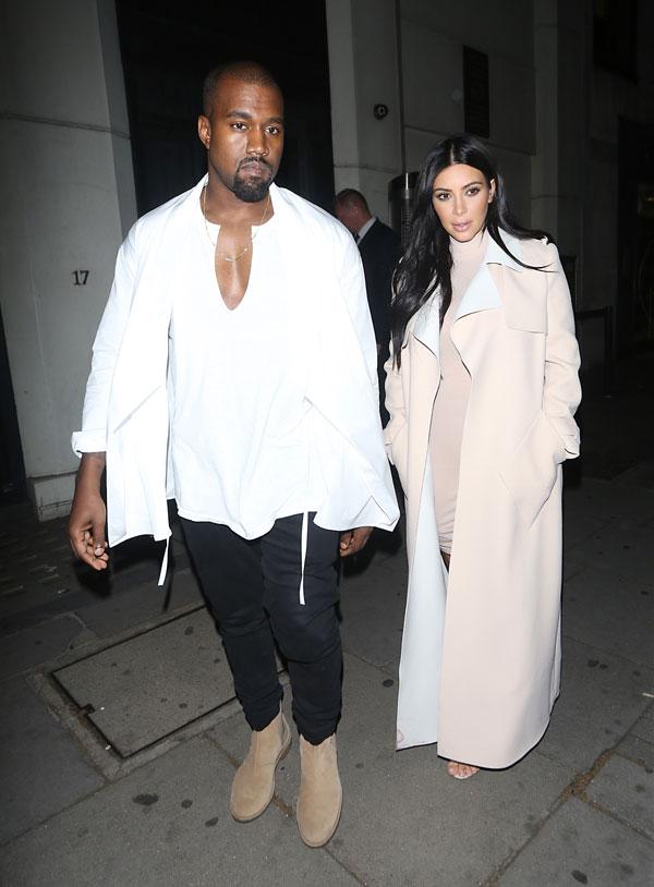 Kanye west kim kardashian baby battle