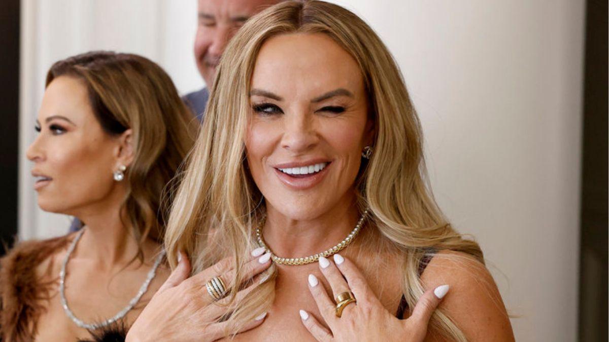 Image of Heather Gay says she 'could never get a handle on' before starting GLP-1s.