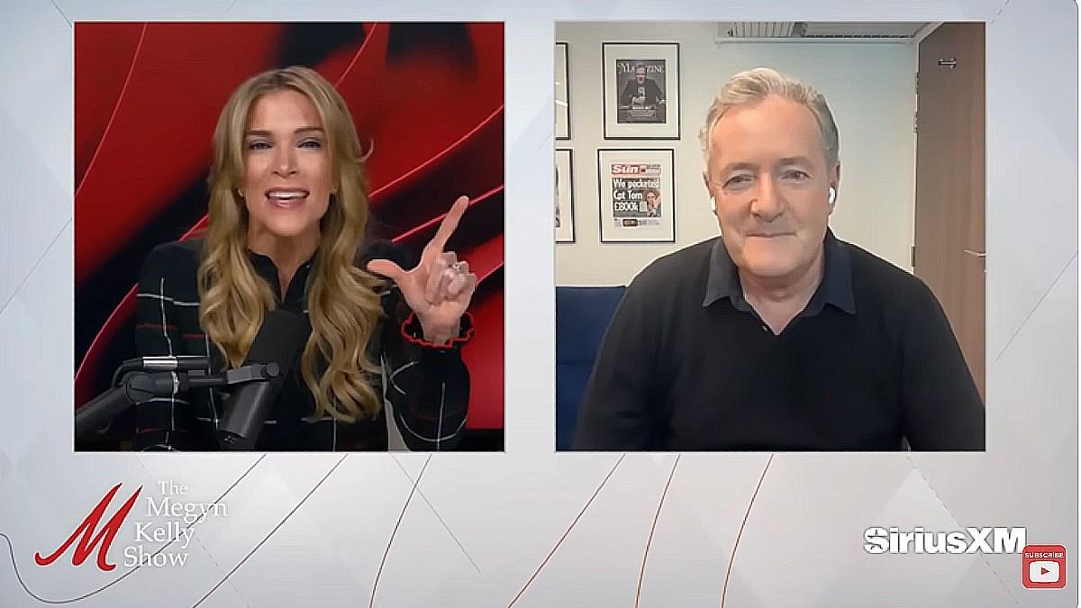 split of Megyn Kelly and Piers Morgan. 