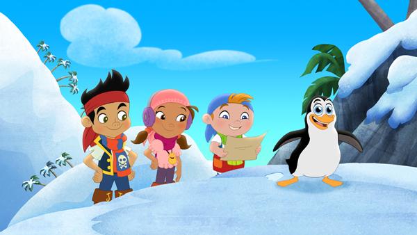 JAKE, IZZY, CUBBY, PERCY THE PENGUIN