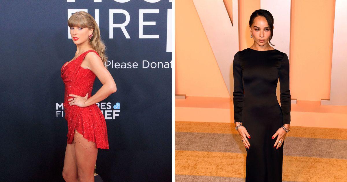 taylor swift zoe kravitz friendship through the years photos