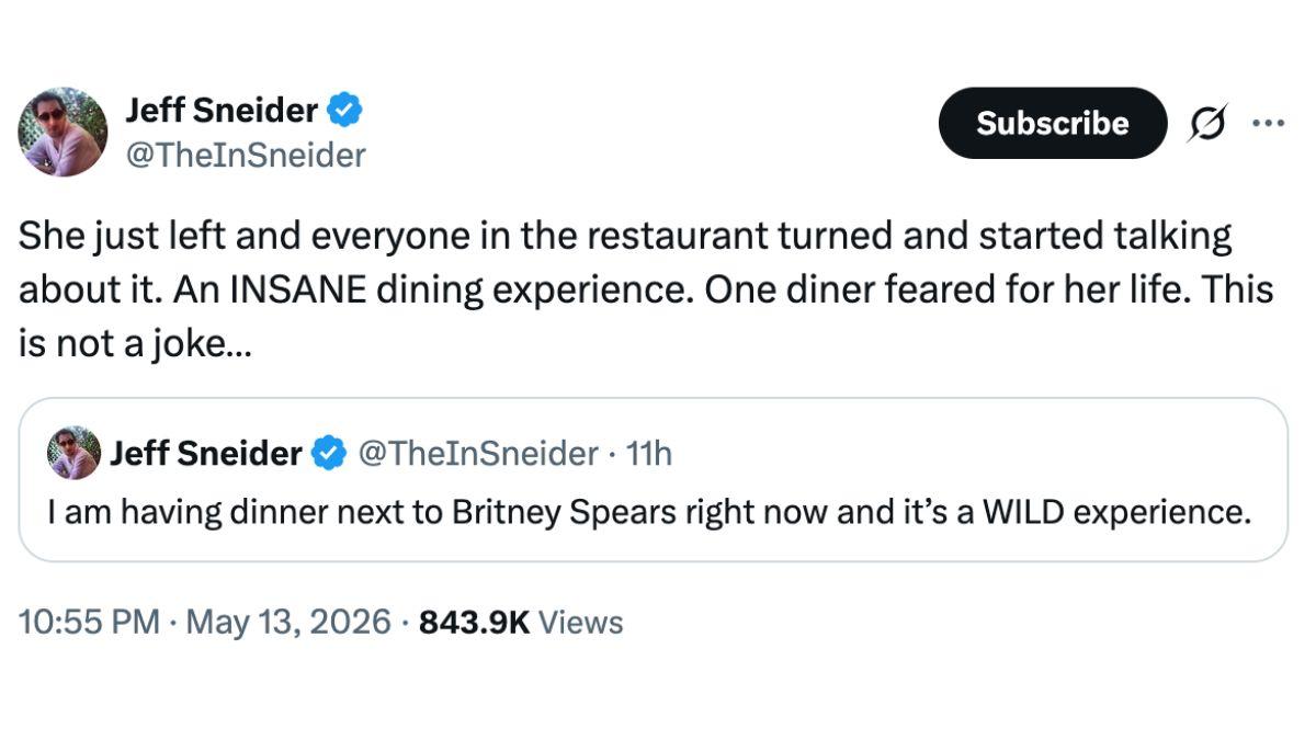 Photo of A person at the restaurant claimed 'one diner feared for her life.'