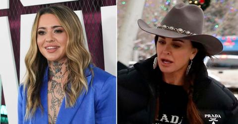 kyle richards fans shocked morgan wade scrubs all photos social media pp