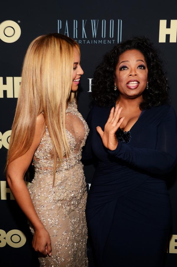 Beyonce and Oprah