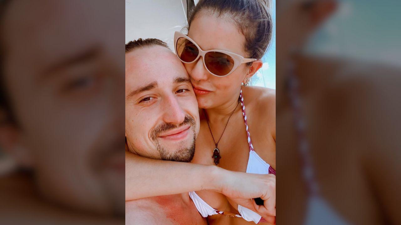Image of Thomas Dintino and Paula Barbosa had faced tension during their wedding preparations after disagreeing over his concerns about artificial scents.