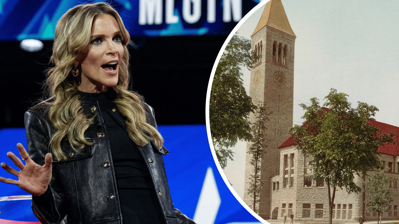 Composite photo of Megyn Kelly and Cornell.
