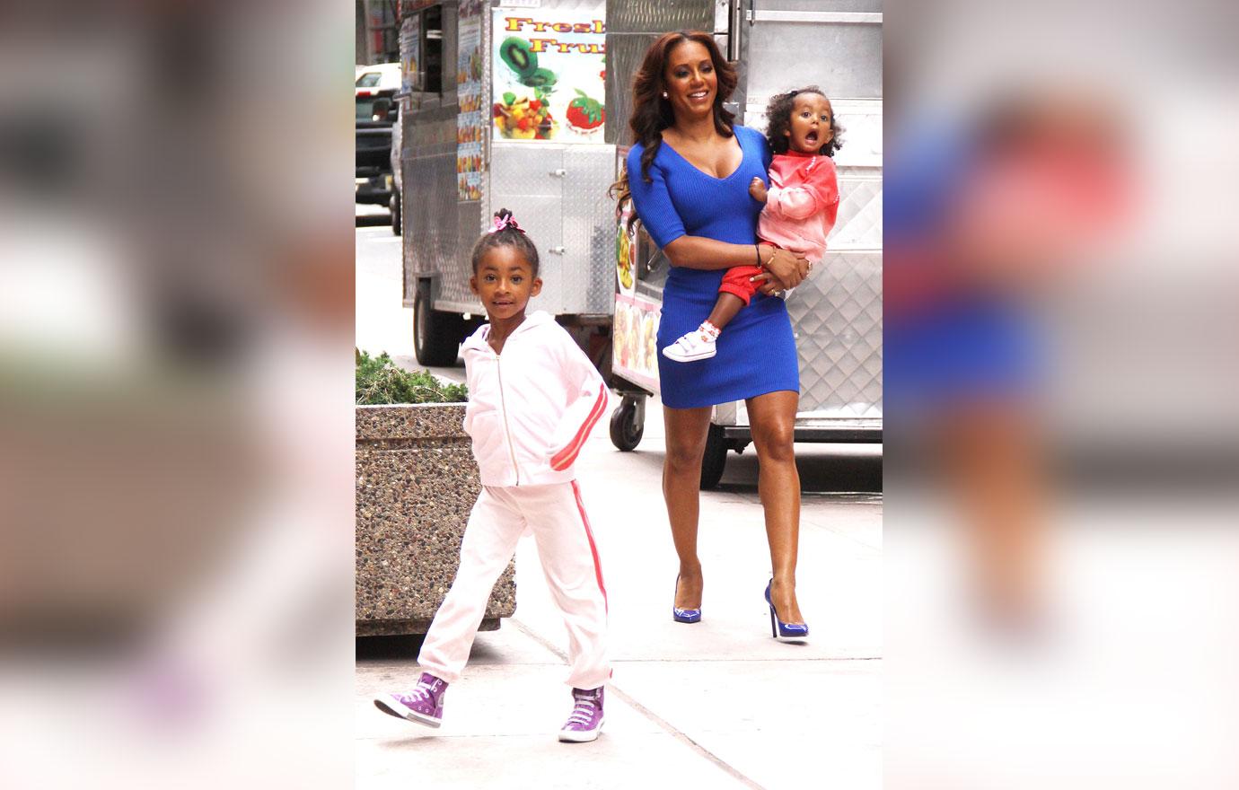 Eddie murphy ignoring mel b daughter