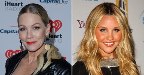 jennie garth love see costar amanda bynes quiet on set accusations