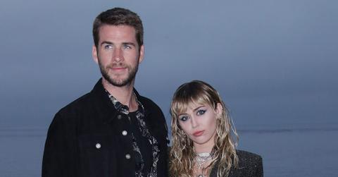 Miley Cyrus And Liam Hemsworth At Event