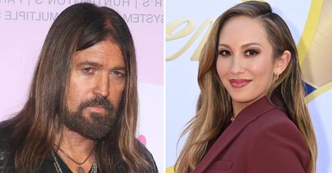 billy ray cyrus donkey kicked dwts crew member says cheryl burke pp