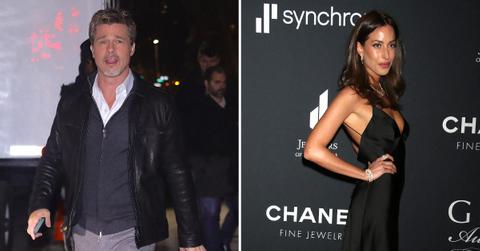 brad pitt girlfriend ines de ramon on top world again smitten