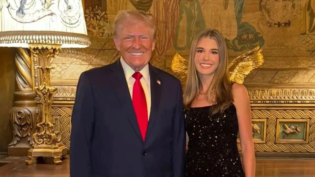 Photo of Kai Trump thanked her grandfather Donald Trump for giving her 'access to great courses.'