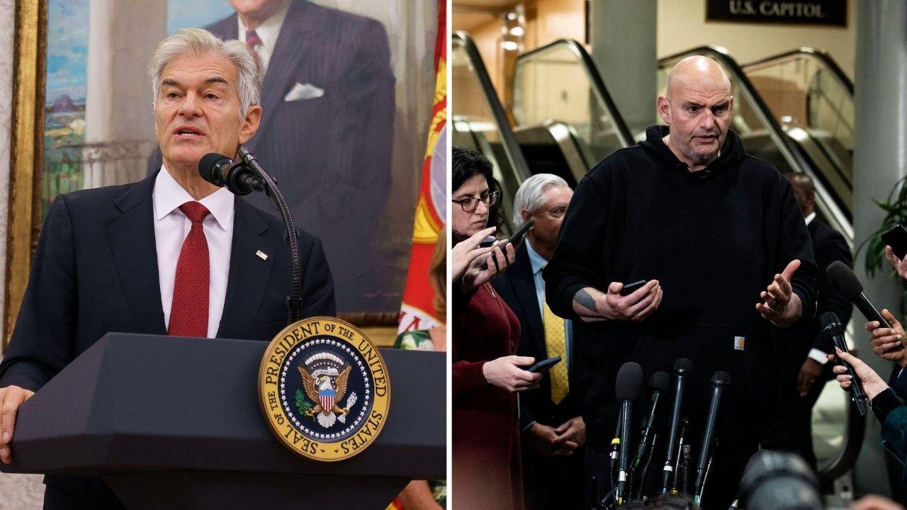 Image of Dr. Mehmet Oz spoke about John Fetterman’s potential move to the Republican Party.