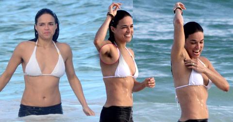 Michelle rodriguez bikini armpit hair pp