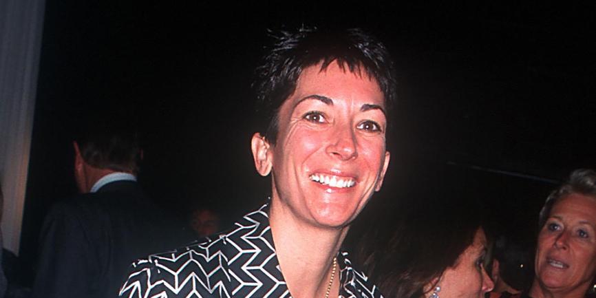 Ghislaine Maxwell in New York in 2000.