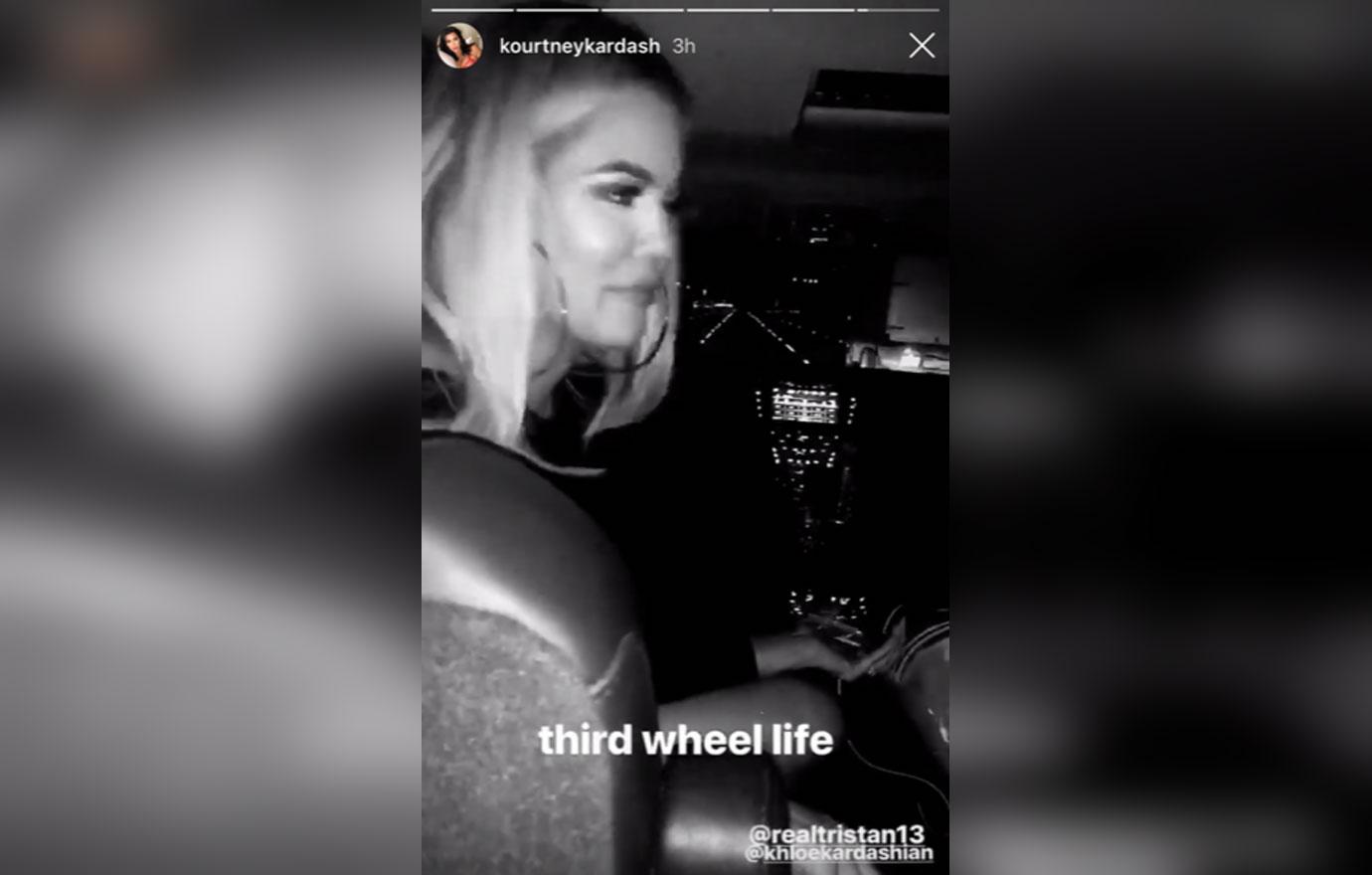 Go Inside Khloe Kardashian's Crazy Night With Tristan And Kourtney