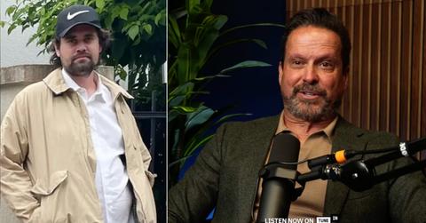 Split photo of Nick Reiner and Alan Jackson