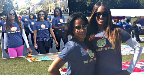 Sheree Whitfield Smiles And Happy AIDS Walk