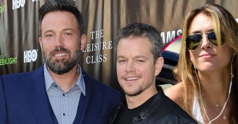 Ben affleck nanny christine ouzounian matt damon