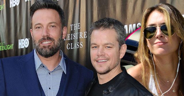 Ben affleck nanny christine ouzounian matt damon