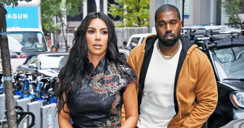 Kanye West and Kim Kardashian