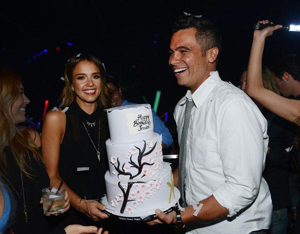 Jessica Alba Birthday Hakkasan Nightclub