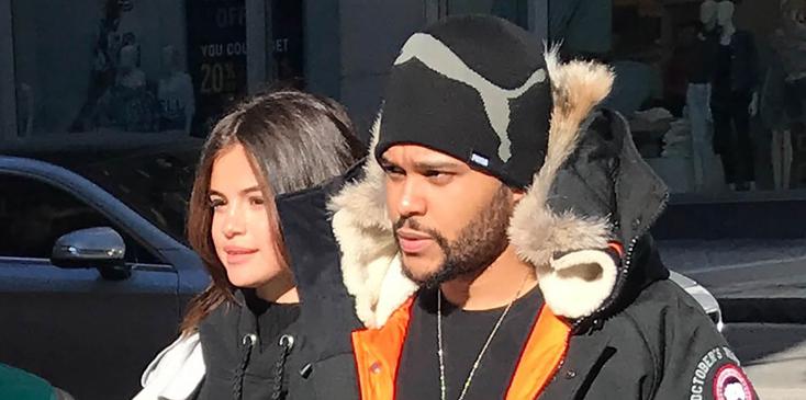 The Weeknd Shopping in his Home Town of Toronto with Girlfriend Selena Gomez