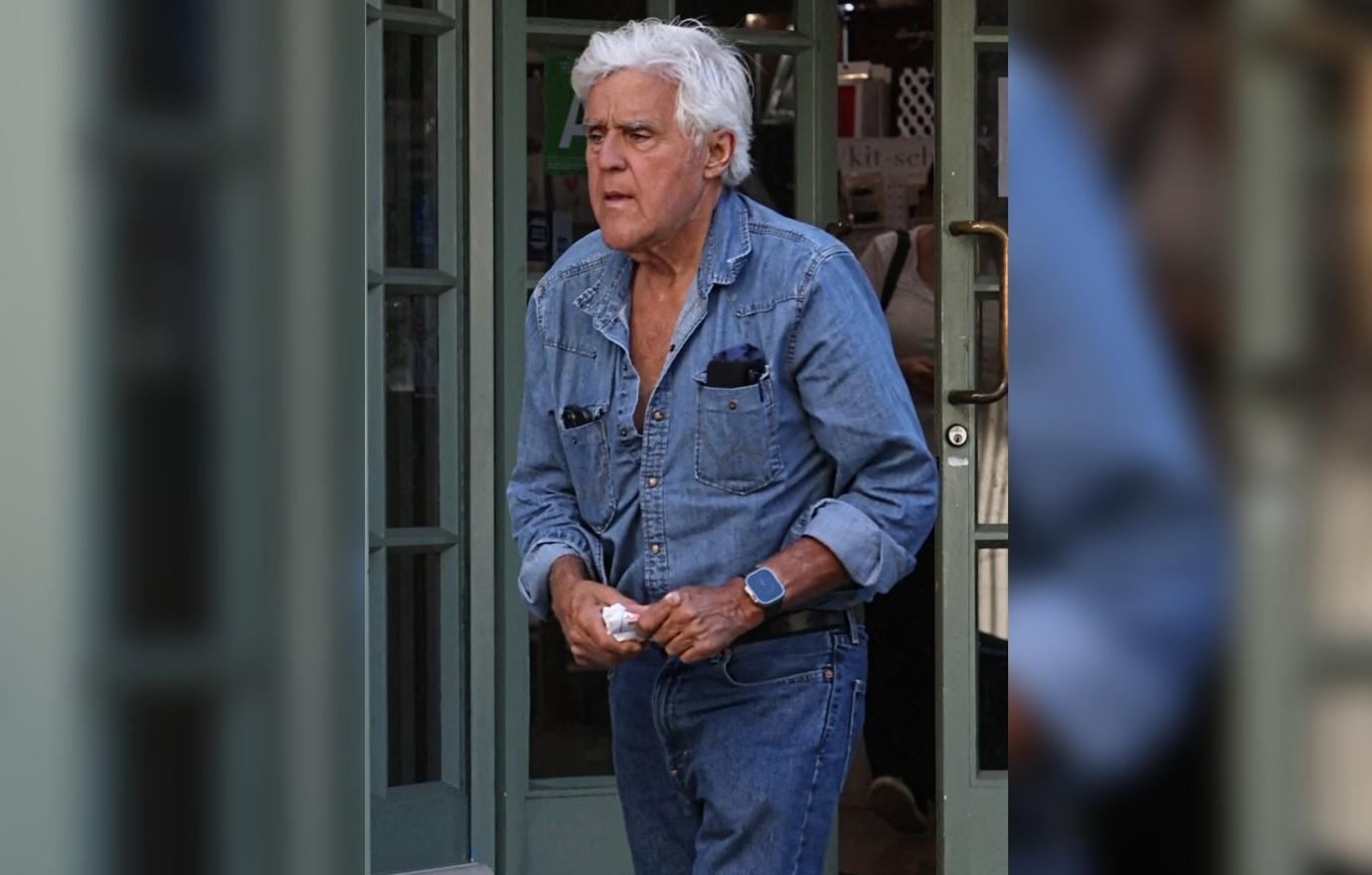 jay leno wife black eye