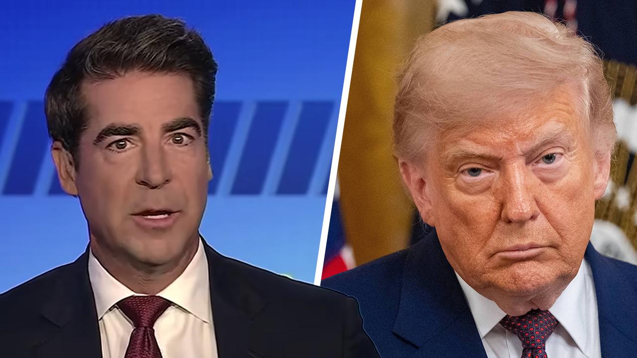 Image of Jesse Watters and Donald Trump