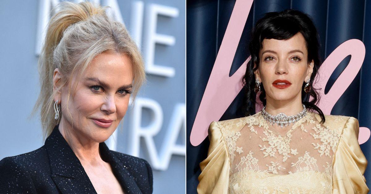 Photo of Nicole Kidman and Lily Allen