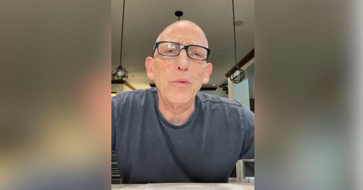 image of 'If you are reading this, things did not go well for me,' Scott Adams wrote in a 'final message' read by his ex-wife.