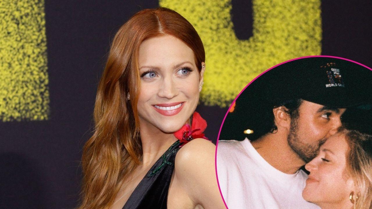 Split of Brittany Snow; Brittany Snow with Hunter Moreno.
