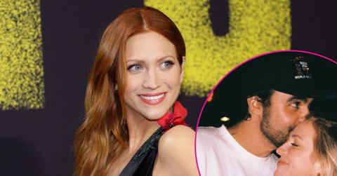Split of Brittany Snow; Brittany Snow with Hunter Moreno.