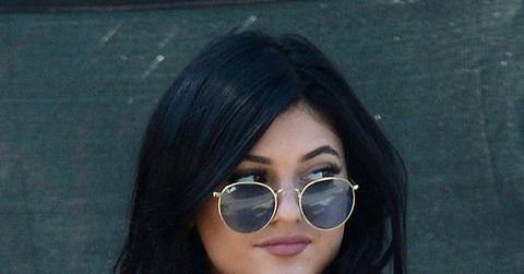 Kylie Jenner leaves Urth Caffe with friends