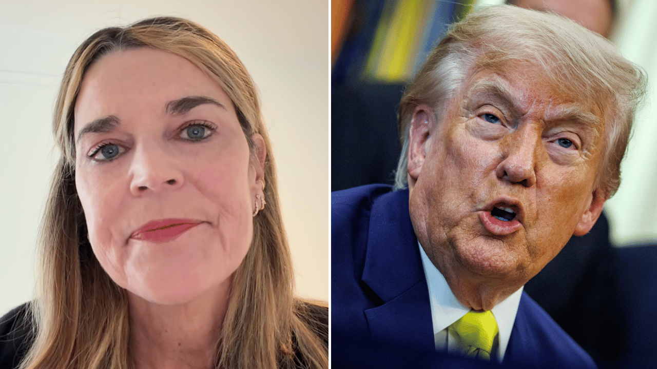 Image of Donald Trump called the disappearance of Savannah Guthrie's mom a 'terrible thing.'