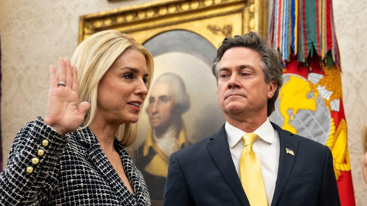 image of Pam Bondi had been in a relationship with John Wakefield since 2017, and their largely private relationship prompted speculation about whether they would marry.