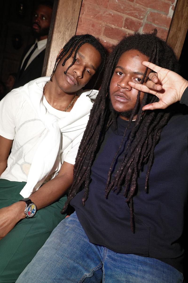 A$AP Rocky Seen with Kendall Jenner During NYFW