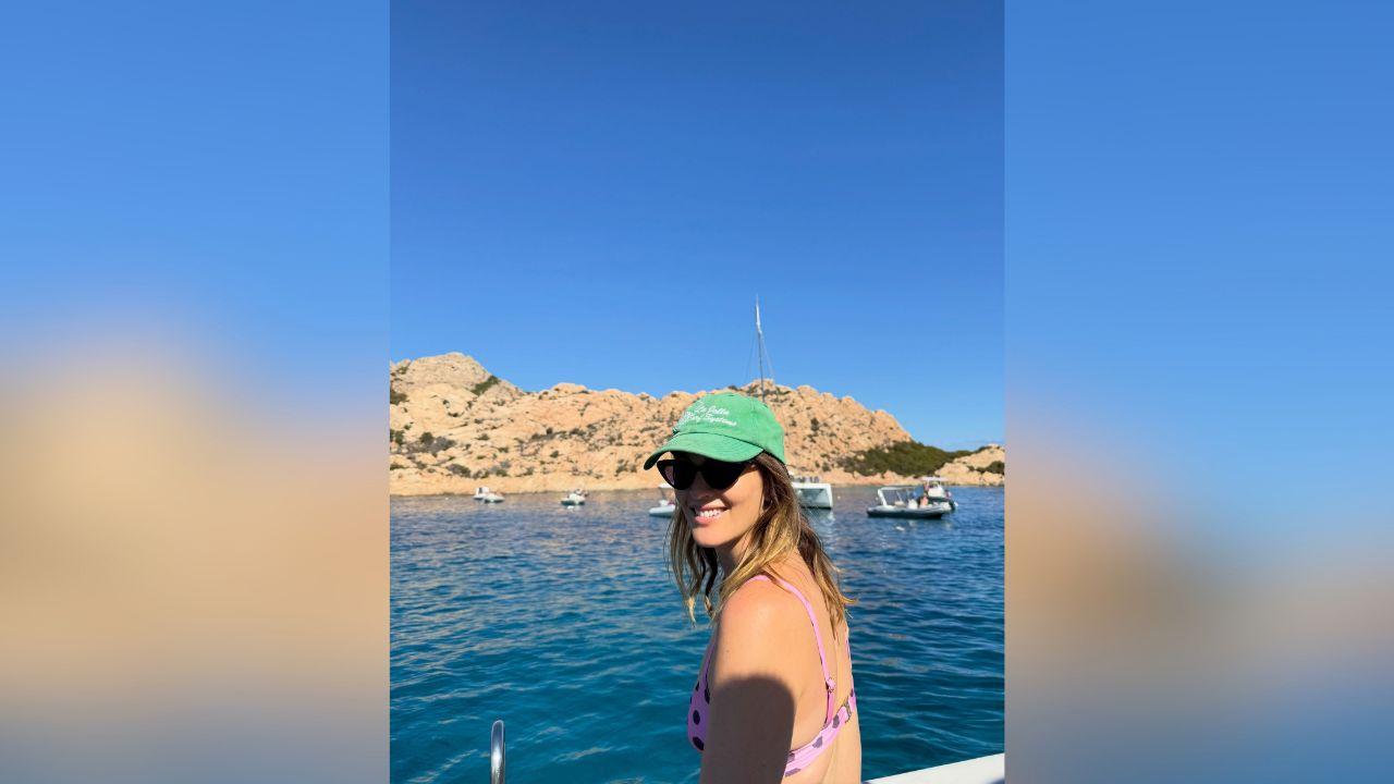 image of Leighton Meester shared photos and videos from her Italian vacation with husband Adam Brody.