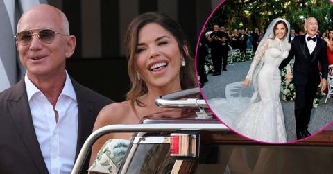 photo of Jeff Bezos and Lauren Sánchez