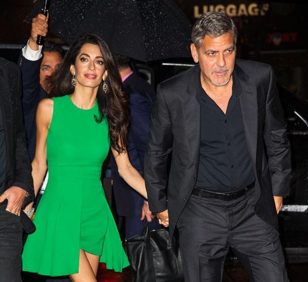 George clooney amal dinner one year anniversary 07